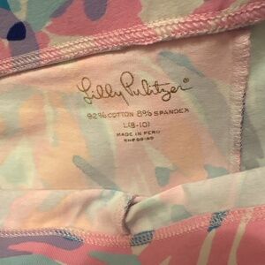 Lilly Pulitzer Girls Leggings (8-10)